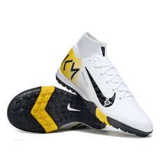 Nike Mercurial Superfly 10 Elite White Mbappe Pack Turf TF Kids Football Boot