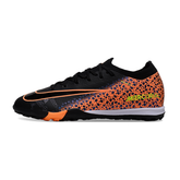 Nike Zoom Mercurial Vapor 16 Elite Black and Orange Turf TF Football Boot
