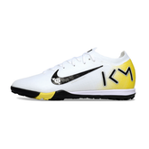 Nike Zoom Mercurial Vapor 16 Elite Mbappe Pack White and Yellow Turf TF Football Boot