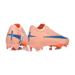 Nike Mercurial Vapor 16 Elite Pink and Blue Firm Ground FG Kids Football Boot