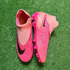Nike Phantom GX Elite DF Pink Firm Ground FG Kids Football Boot Size 38 Eur