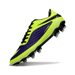 Nike Phantom Hypervenom Elite Light Green and Purple Firm Ground FG Football Boot