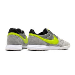 Nike Premier II Gray and Green Indoor IC Football Bootd