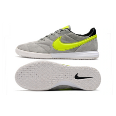 Nike Premier II Gray and Green Indoor IC Football Bootd