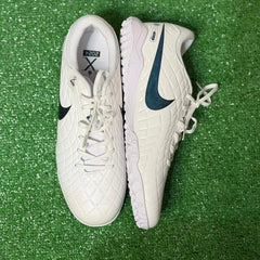 Nike Tiempo 10 Legend Pro White Turf TF Football Boot Size 43 Eur