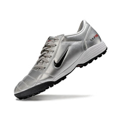 Nike Total 90 III Kids Turf TF Football Boot Silver