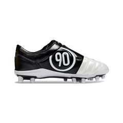 Nike Total 90 III Kids White and Black Firm Ground FG Football Boot