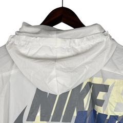 Nike White Windbreaker Jacket