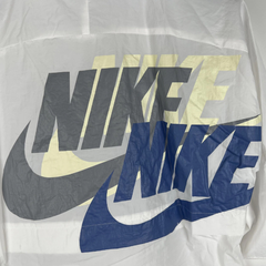 Nike White Windbreaker Jacket