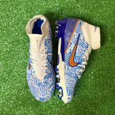 Nike Zoom Mercurial Superfly 9 Elite CR7 Pack Blue Firm Ground FG Kids Football Boot Size 38 Eur