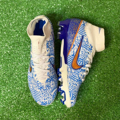 Nike Zoom Mercurial Superfly 9 Elite CR7 Pack Blue Firm Ground FG Kids Football Boot Size 38 Eur