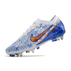 Nike Zoom Mercurial Vapor 15 Elite Aluminium Studs SG Blue CR7 Football Boot