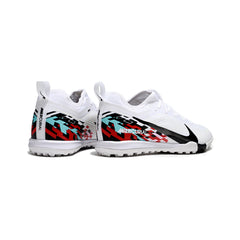 Nike Zoom Mercurial Vapor 16 Pro White Red and Black Turf TF Football Boot