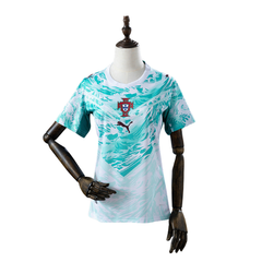 Portugal Puma 2026 Away Woman Version Football T-Shirt