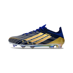 Adidas F50 Elite Dembele Golden and Blue Firm Ground FG Football Boot
