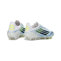 Adidas F50 Elite Light Blue, White and Black Firm Ground FG Football Boot