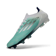 Adidas F50 Primeknit Elite White and Silver Firm Ground FG Football Boot