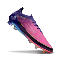 Adidas F50 Primeknit Elite Purple and Pink Firm Ground FG Football Boot