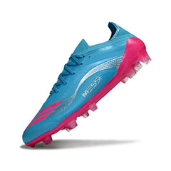 Adidas F50 Primeknit Elite Messi Blue and Pink Firm Ground FG Football Boot