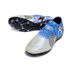 Puma Future 8 Low Cut White and Blue Artificial Ground AG Football Boot