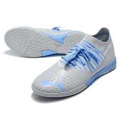 Puma Future Z 1.3 Gray and Blue Indoor IC Football Boot