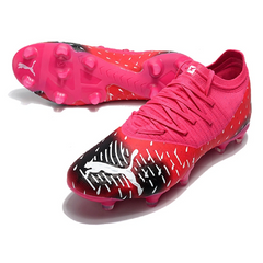 Puma Future Z 1.3 Pink and Red Firm Ground FG Football Boot