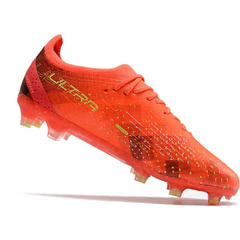Puma Ultra Ultimate Fearless Pack Black and Yellow Firm Ground FG Football Boot