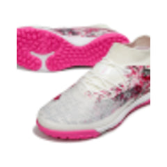 Puma Future 8 White and Pink Turf TF Football Boot