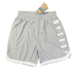 Jordan Grey and White Shorts