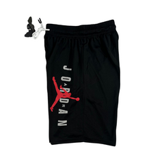 Jordan Black White and Red Shorts