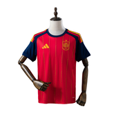 Spain Adidas 2026 Home Fan Version Football T-Shirt