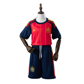 Spain Adidas 2026 Home Kids Version Football T-Shirt
