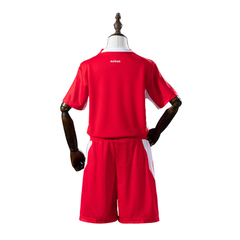 Switzerland Puma 2026 Home Kids Version Football T-Shirt + Shorts Kit