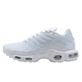 Nike Air Max Plus TN Triple White Sneakers