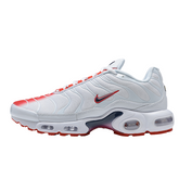Nike Air Max Plus TN White & University Red Sneakers