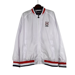 Tommy Hilfiger White Windbreaker Jacket