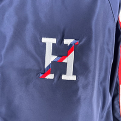 Tommy Hilfiger Blue White Red Windbreaker Jacket