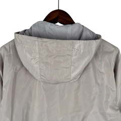 Tommy Hilfiger Grey and Blue Windbreaker Jacket