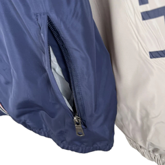 Tommy Hilfiger Grey and Blue Windbreaker Jacket