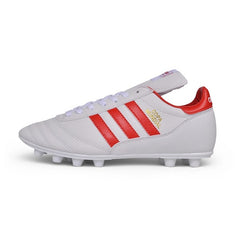 Adidas Copa Mundial FG White and Red Firm Ground FG Football Boot