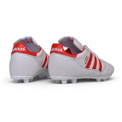Adidas Copa Mundial FG White and Red Firm Ground FG Football Boot