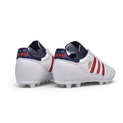 Adidas Copa Mundial FG White, Dark Blue and Red Firm Ground FG Football Boot