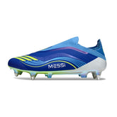 Adidas F50 Elite Laceless Messi Vis10n Pack Mixed Studs SG Football Boot