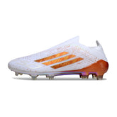 Adidas F50 Elite Laceless White Pack Firm Ground FG Kids Football Boot
