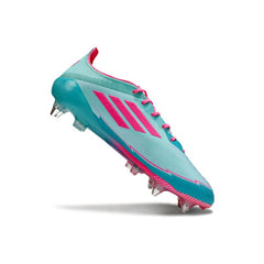 Adidas F50 Elite Light Messi Blue and Pink Mixed Studs SG Football Boot