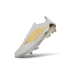 Adidas F50+ Elite White and Golden Firm Ground FG Football Boot