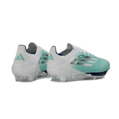 Adidas F50+ Elite White and Silver Firm Ground FG Football Boot
