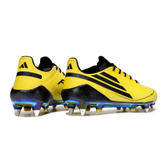 Adidas F50 Elite Yellow and Black Mixed Studs SG Football Boot