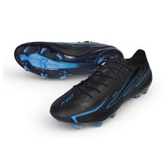 Adidas F50 Hyperfast EVO Elite Black and Blue Firm Ground FG Football Boot