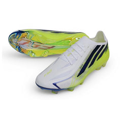 Adidas F50 Hyperfast Elite White and Green World Cup Firm Ground FG Football Boot